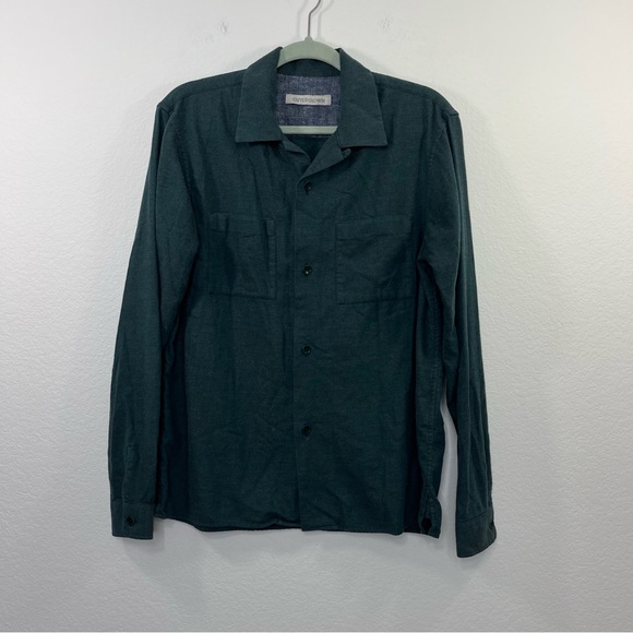 OUTERKNOWN Flannel Shirt 100% Cotton size Medium - Picture 2 of 8